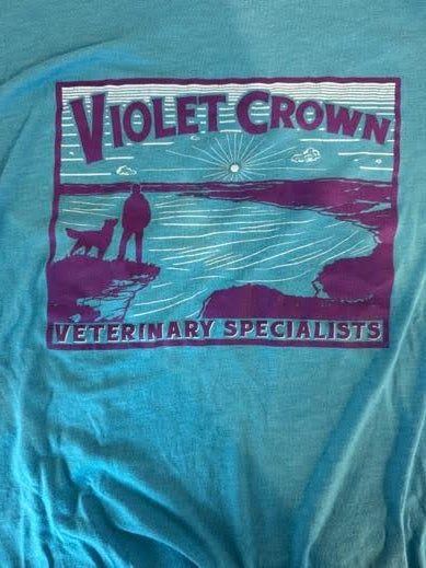 Aqua Blue VCVS Tee Shirt