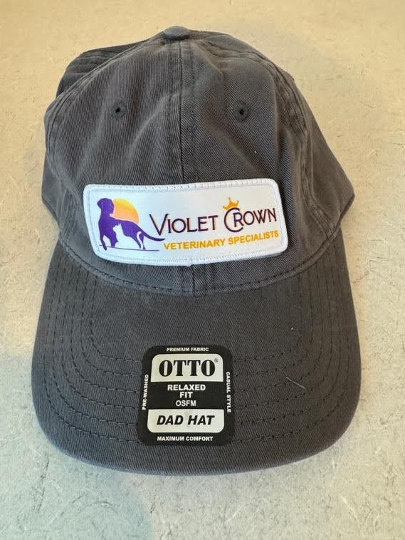 Gray Otto Relaxed Fit OSFM Dad Hat